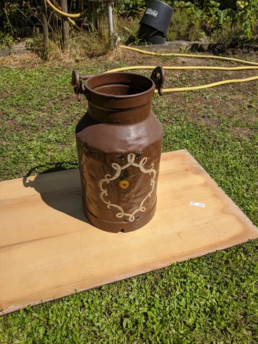 Handbemalte alte große