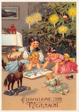 Postkarte Nachdruck, Kinder