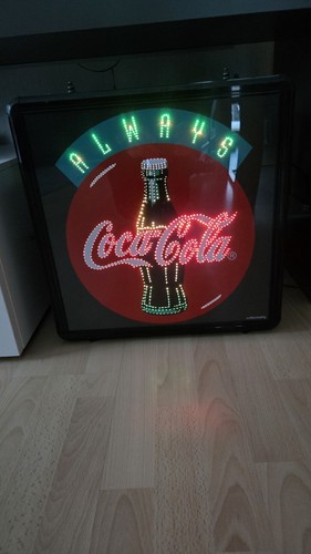 Always coca cola leuchtreklame - cola,