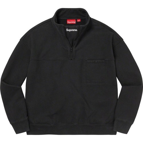 Supreme washed half zip - supreme,