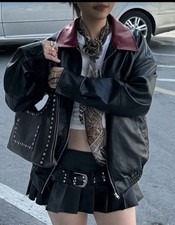 Only Damen Jacke in Leder