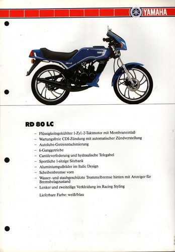Prospekt datenblatt yamaha - prospekt,