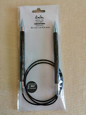 Lana Grossa - Rundstricknadel - Stärke 9,0 - Länge 80 cm - Designholz - wie neu