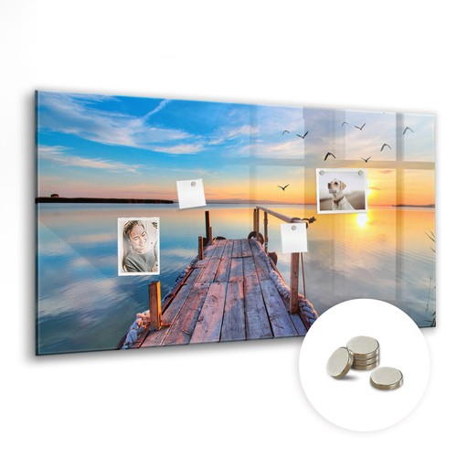 Magnettafel glas memoboard - magnettafel,