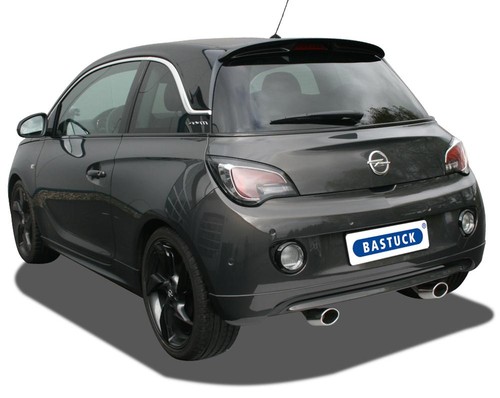 Bastuck sportauspuff opel adam - bastuck,