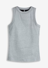 Ripp-Top Gr. 48/50 Silber