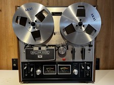 Tonbandgerät Akai GX-210D. Top Zustand!! inklusive Metallspulen. Mit Tonband.