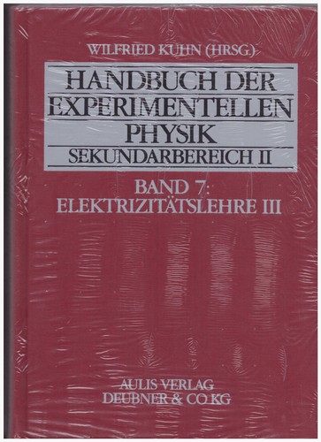 Handbuch der experimentellen