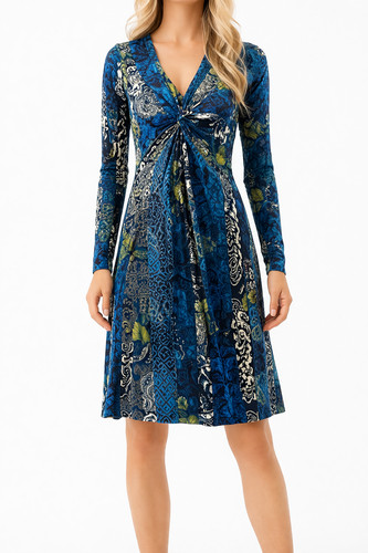 Kleid klaus dilkrath - kleid, bunt