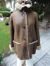 CHRIST weicher gewachsener Lammfellmantel braun 42 44 46 L XL Neu! NP 1.880,-