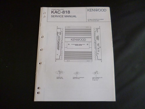 Original service manual - original,