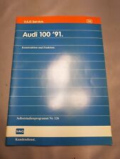 VW Audi SSP 126 Selbststudienprogramm Audi 100 C4 Konstruktion ´91