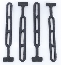 4 x Gummispannring Spannring 280mm Gummistroppe verstellbar für Anhänger Plane 