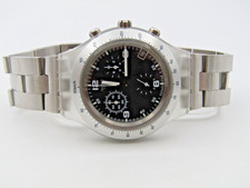 SWATCH IRONY DIAPHANE CHRONO FIRESTORM - NEUWARE