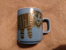 Blauer hornsea keramik - keramik, tiger