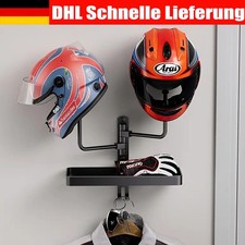 Helmhalterung Wand, Motorrad Garderobe, Motorradhelm Halterung Wand, Helm