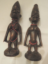 2 Afrikanische Holzfiguren (
