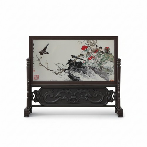 Chinesischer tischschirm antik - chinesischer,