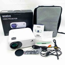 Beamer Full HD 5G WiFi Bluetooth, 9500 Lumen Native 1080P Beamer 4K Video