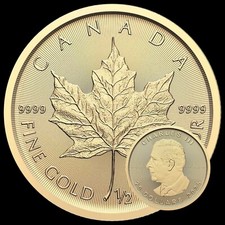 Goldmünze 1/2 Unze/oz 999.9