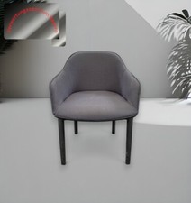 Vitra Softshell Sessel Besucherstuhl Stuhl Loungesessel anthrazit Büro vi0104