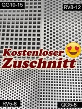 Lochbleche Aluminium Stahl