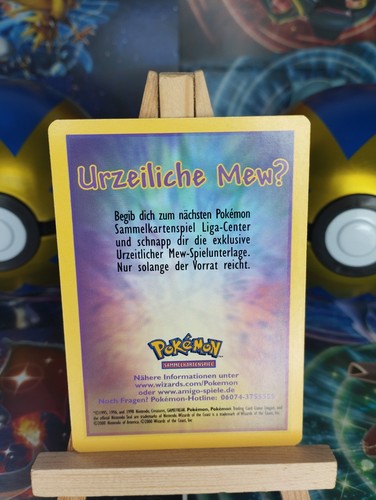 Pokémon karte urzeiliche mew - pokémon,