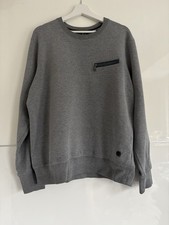 Graues Sweatshirt Sweater von