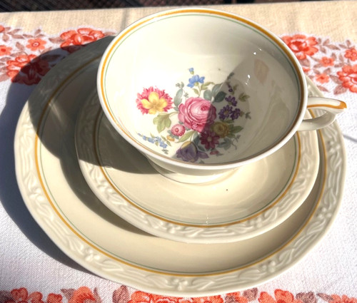 50er jahre kaffee tee gedeck - tee,