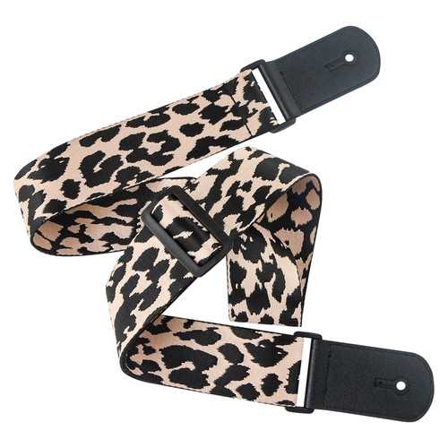 Premium gitarrengurt leopard - premium,