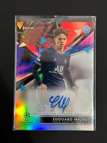 Topps edouard michut auto - topps,