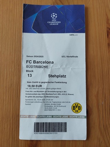 Used sammler ticket uefa - sammler,