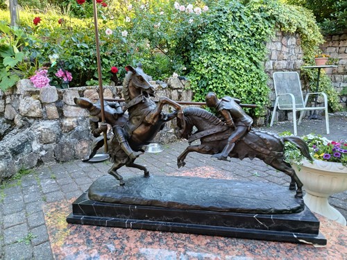 Riesige bronze skulptur 1848 - bronze,