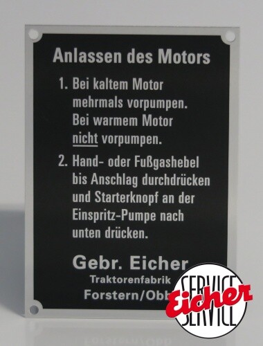 Aluminium schild anlassen des - aluminium,