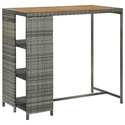 Stehtisch 120x60x110cm braun