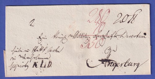Ostpreußen vorphila brief - ostpreußen, vorphila-brief