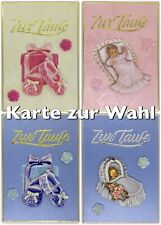 3D Grußkarte, Zur Taufe