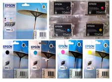 Original Epson Tintenpatronen T0441 T0452 T0453 T0454 T0445 Stylus C64 C66 C84