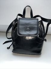 Vera PELLE Leder Rucksack Tasche Handtasche Schultertasche Echt Leder