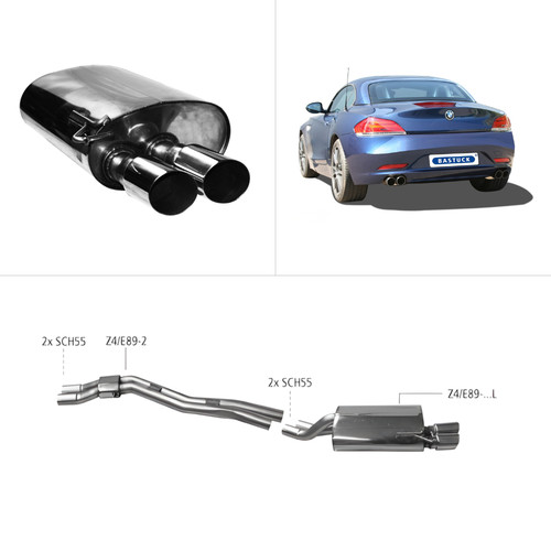 Bastuck sportauspuff bmw z4 - sportauspuff,