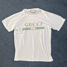 Gucci Distressed Logo T-Shirt
