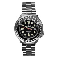 BOMBFROG Herren Taucheruhr 500m Quarz Edelstahl Kampfschwimmer Armband