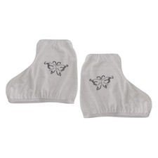 2 Stück Samt Überschuhe für