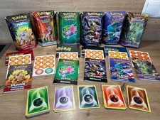 6x Pokemon Themendeck KONVOLUT LEER! DEKO , Shaymin, Giratina Platin Starterdeck