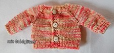 Strickjacke für Puppen 36cm