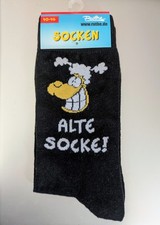 Ruthe Socken - Neu! Alte Socke! Größe 40 - 46 - Ralph Ruthe - Shit Happens Rar!