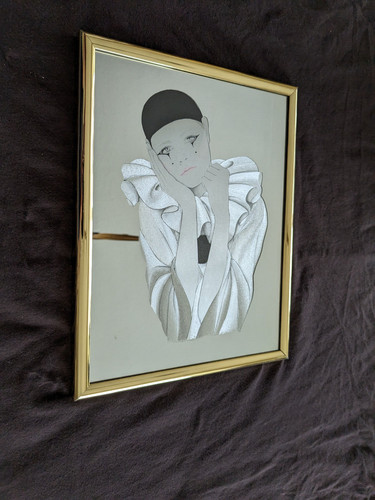70er spiegelbild pierrot im - 70er, "pierrot"