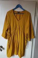 Kleid senfgelb Gr. 40 von C&A