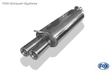  Sportauspuff Audi A3 8L 2x76