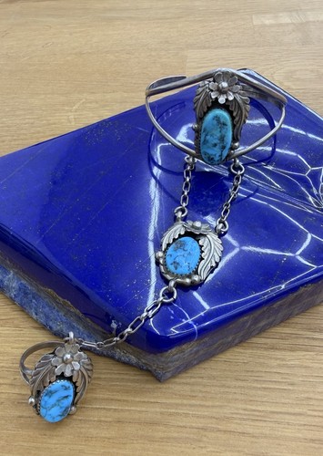 925er handschmuck mit türkis - handschmuck,